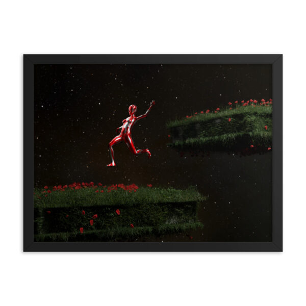 This is uhh.. Leap of Faith Framed Art